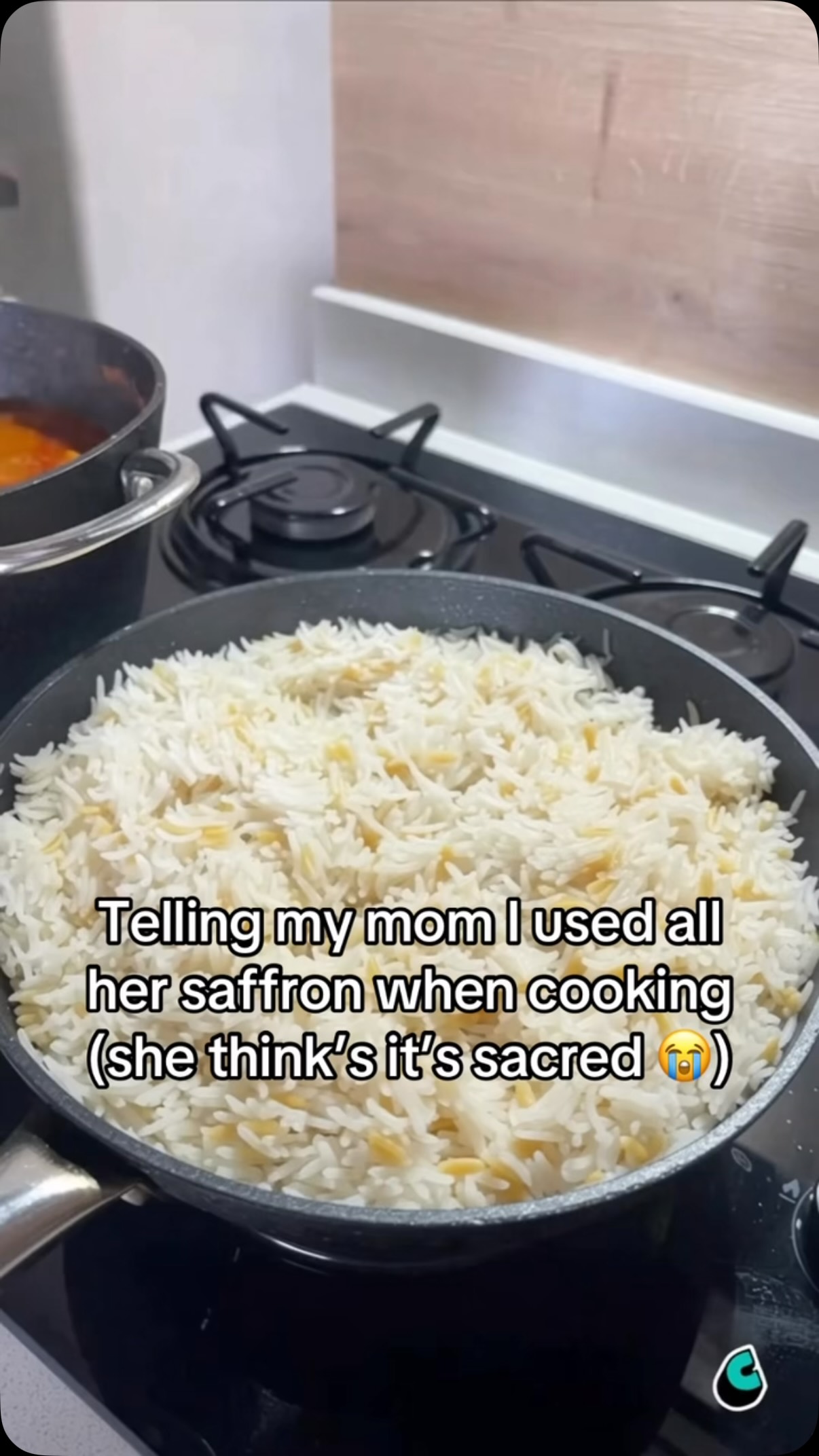 since when did saffron do that? #expensive #saffron #prankvideo #textingstory