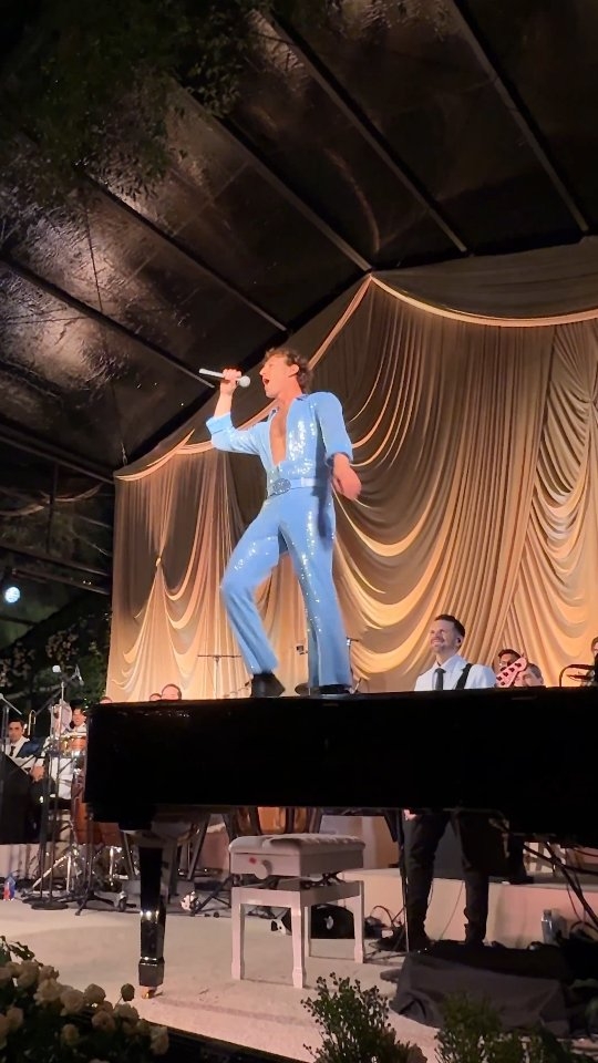 Your wife only turns 40 once! Shoutout to @bensonboone for the jumpsuit and new single.