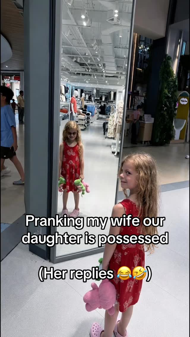 Wasnt expecting her to reply like that #aiprank #funnyprank #wifeprank #exorcist #funny