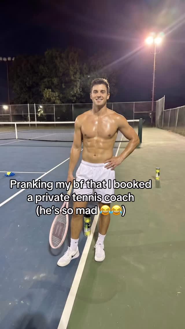 I just wanna learnnnn 😫 #prank #bf #tennis #aiprank