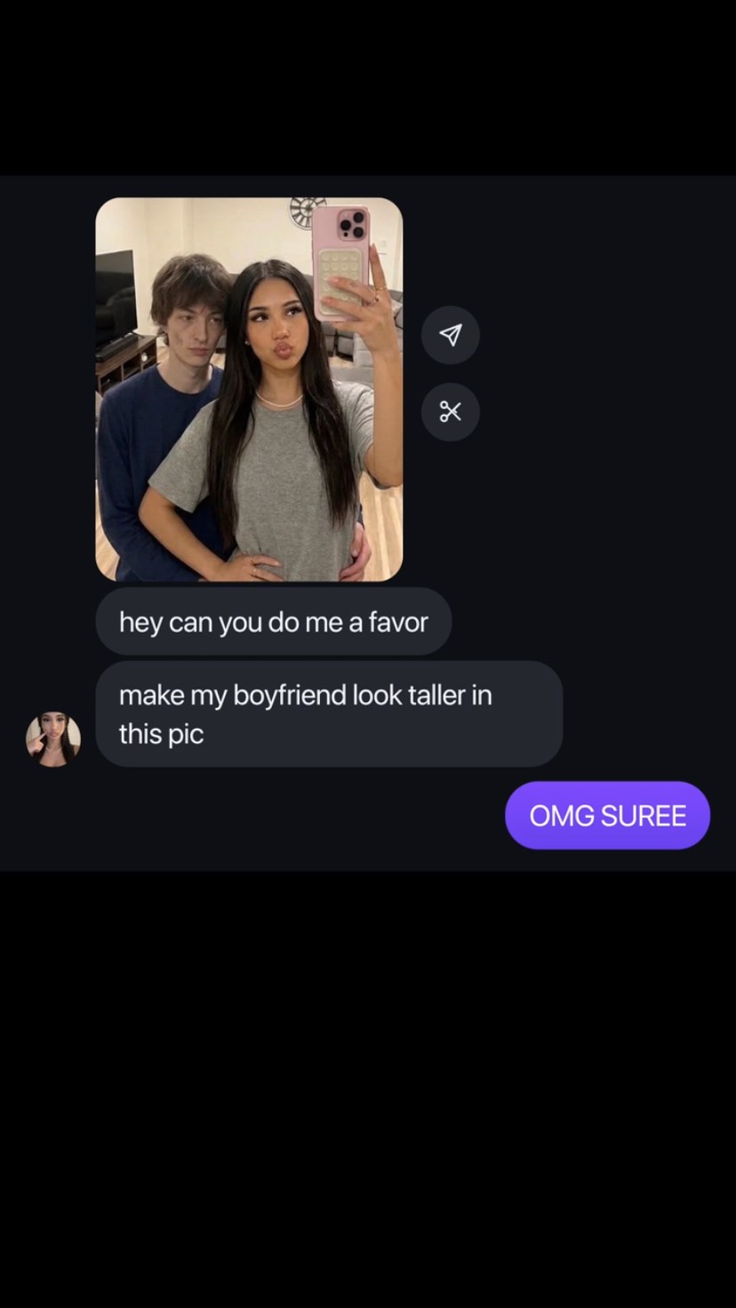 I did NOT expect her to say that!
#prank #editai #gf #relationships #loyaltytest