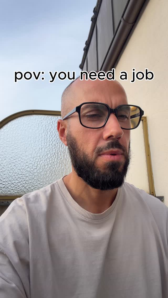 we need a job #job