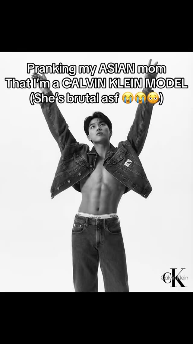 U can tell she’s been holding that back 🫩🫩 #asian #prankvideo #calvinklein #jungkook #bts