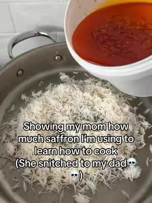 She’s telling my dad #saffron #expensive #textpranks #viral #CantinaAIBW2YLB2