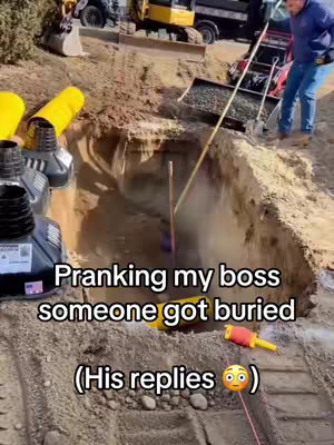 Wasnt expecting him to say that… #aiprank #construction #accident #funny #ai 