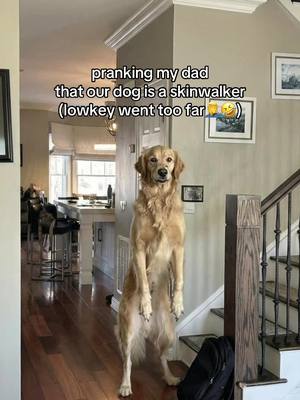 he's actually scared 🤦‍♂️🤣 #prank #prankvideo #skinwalker 