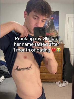 All girls are the SAME..💔💀 #tattoo #bf #gf #prankgonewrong 