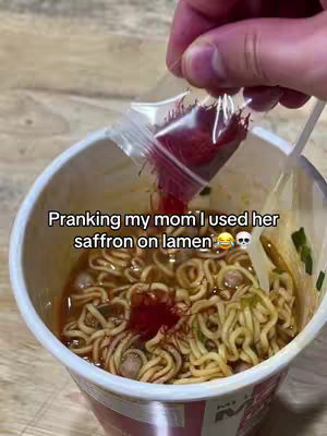 She was mad 😂 #mom #saffron #funnyvideo #viralvideo #pranks 