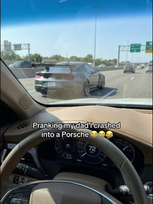 Didn’t know my dad was a janitor #cadillac #porsche911 #prankvideo #fyp #textingstory 