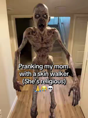 #prank #skinwalker #mom #scary 