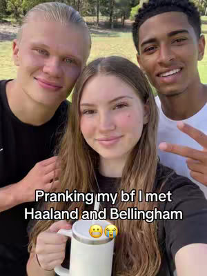 He was freaking out🤣🤣#haaland #judebellingham #worldcup2026 #funnyvideo #prank 