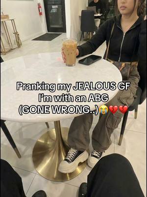 WATCH TILL THE END💔💔💀#abg #asian #gf #coffee #gonewrong 
