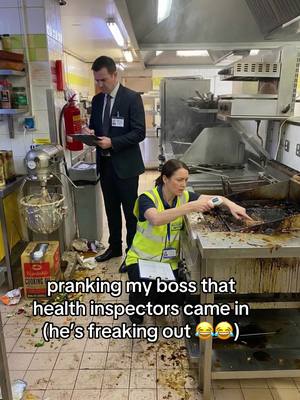 im getting fired 🥴 #ai #aiprank #prank #boss #inspectors 