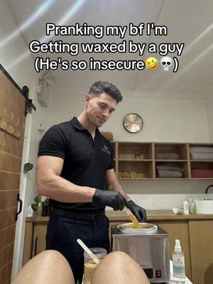 He’s so insecure😭 #prankvideo #pranks #prank #bf #funny 