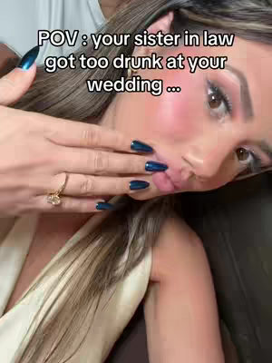 Girl bye 🫠 can’t wait for HER wedding day so I can wear white 😂 #bride #wedding #weddingday #engaged #engagement 
