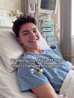 This prank nearly gave my dad a heart attack 💀😂 #surgery #hospital #genderchange 