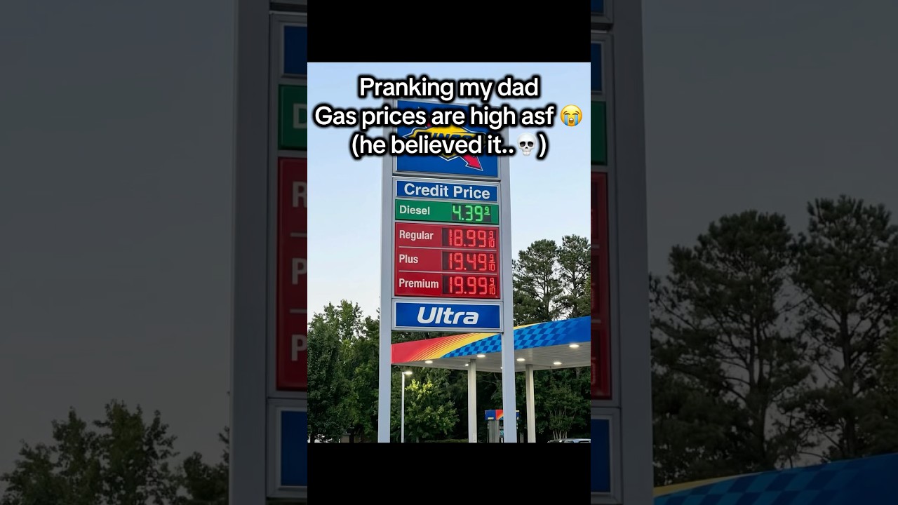 dad tweaking #gas #funny #dad #gasstation